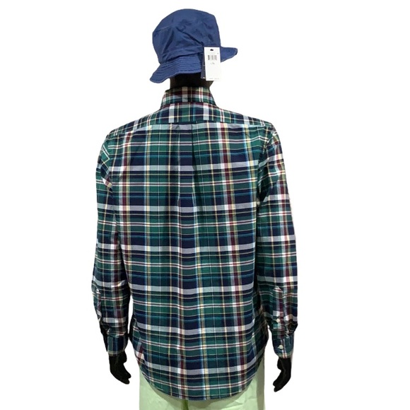 Polo RL classic fit plaid Oxford shirt NWT - Picture 5 of 8